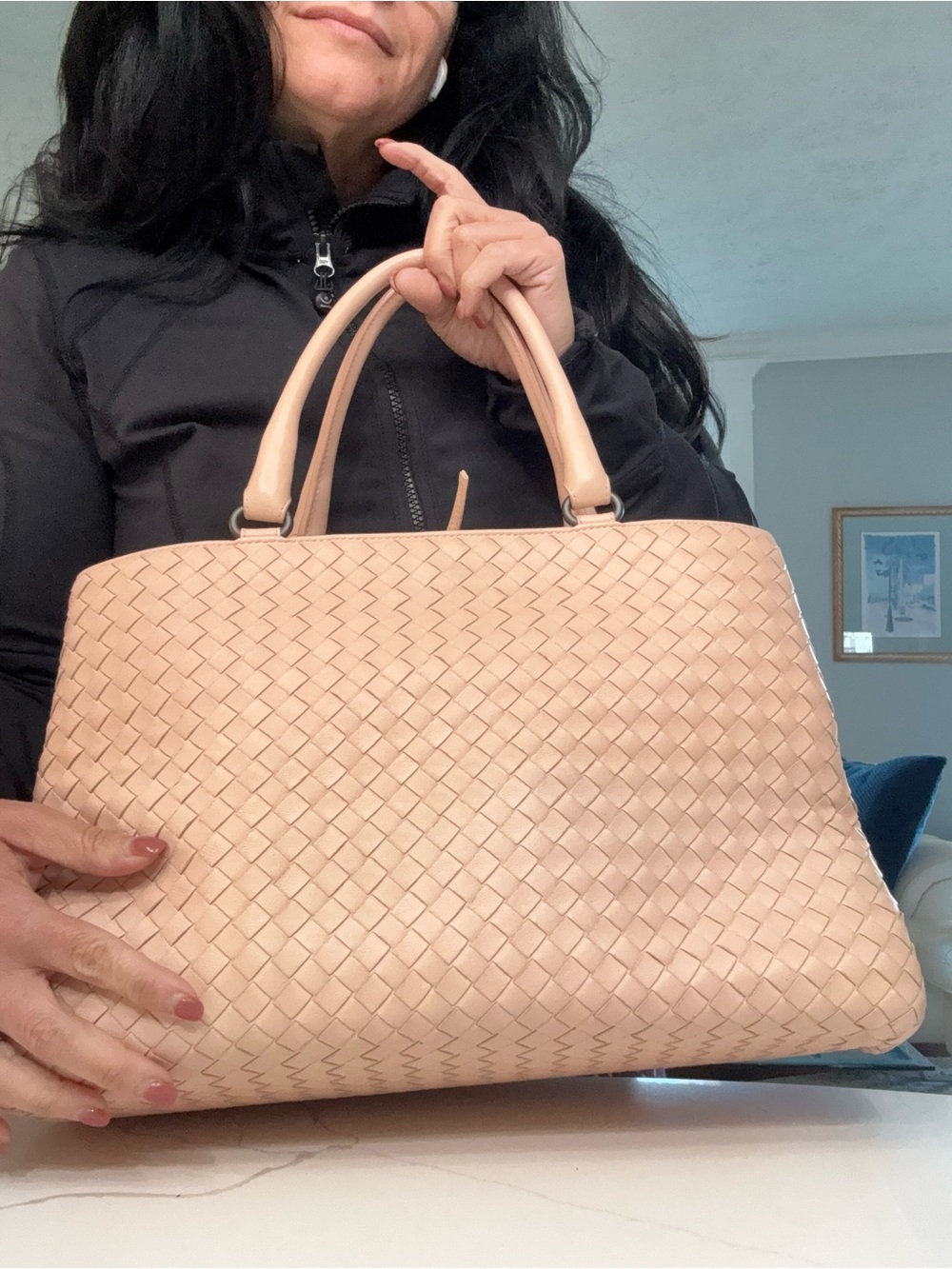 Bottega Veneta Milano Intecciato Tote Bag